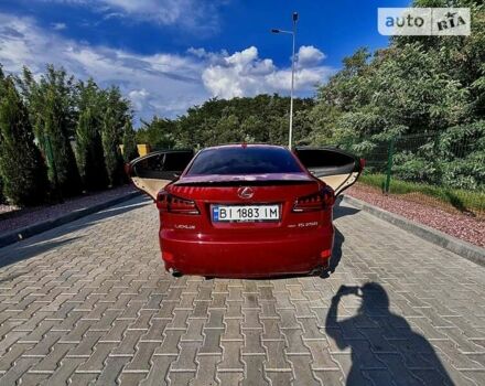 Красный Лексус ИС, объемом двигателя 2.5 л и пробегом 222 тыс. км за 12800 $, фото 8 на Automoto.ua
