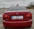 Красный Лексус ИС, объемом двигателя 2.5 л и пробегом 240 тыс. км за 8200 $, фото 4 на Automoto.ua