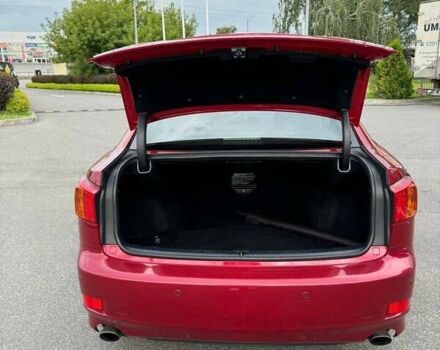 Червоний Лексус ІС, об'ємом двигуна 2.5 л та пробігом 105 тис. км за 13900 $, фото 1 на Automoto.ua
