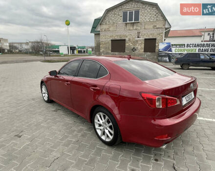 Красный Лексус ИС, объемом двигателя 2.5 л и пробегом 220 тыс. км за 11000 $, фото 3 на Automoto.ua