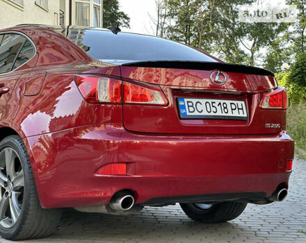 Красный Лексус ИС, объемом двигателя 2.5 л и пробегом 168 тыс. км за 12990 $, фото 19 на Automoto.ua