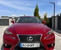 Красный Лексус ИС, объемом двигателя 2.5 л и пробегом 172 тыс. км за 12900 $, фото 1 на Automoto.ua