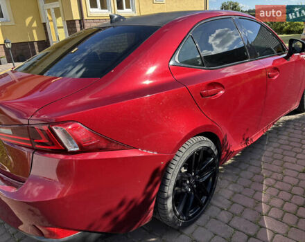 Червоний Лексус ІС, об'ємом двигуна 2.5 л та пробігом 154 тис. км за 15600 $, фото 1 на Automoto.ua