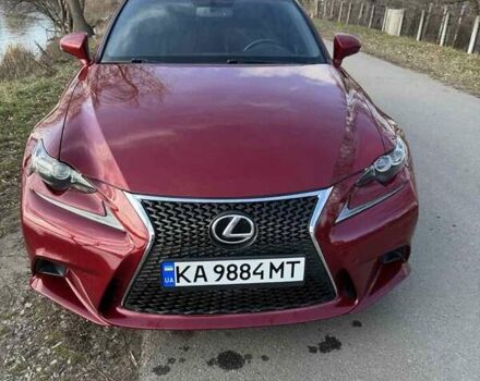 Красный Лексус ИС, объемом двигателя 2.5 л и пробегом 150 тыс. км за 14300 $, фото 1 на Automoto.ua