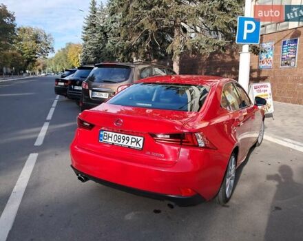 Лексус ИС 2015 в Измаиле на Automoto.ua Красный Лексус ИС, объемом двигателя 2 л и пробегом 40 тыс. км за 19200 $, фото 5 на Automoto.ua