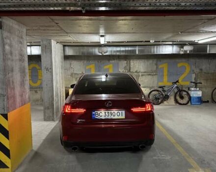 Красный Лексус ИС, объемом двигателя 2.5 л и пробегом 98 тыс. км за 17100 $, фото 1 на Automoto.ua