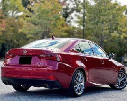 Красный Лексус ИС, объемом двигателя 2.5 л и пробегом 110 тыс. км за 3900 $, фото 4 на Automoto.ua