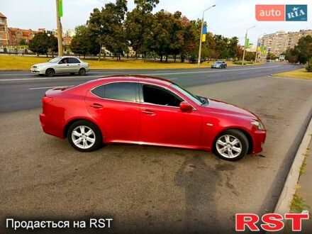 Червоний Лексус ІС, об'ємом двигуна 25 л та пробігом 175 тис. км за 8999 $, фото 1 на Automoto.ua