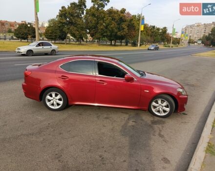 Красный Лексус ИС, объемом двигателя 2.5 л и пробегом 174 тыс. км за 8999 $, фото 1 на Automoto.ua