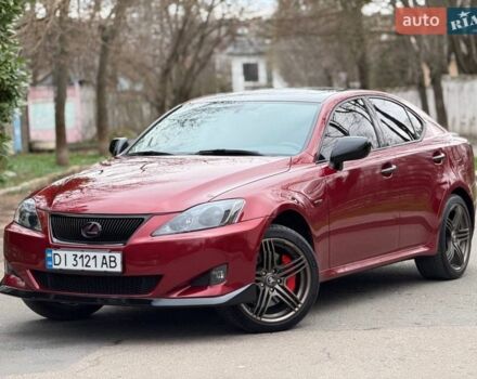 Красный Лексус ИС, объемом двигателя 2.5 л и пробегом 290 тыс. км за 8900 $, фото 1 на Automoto.ua