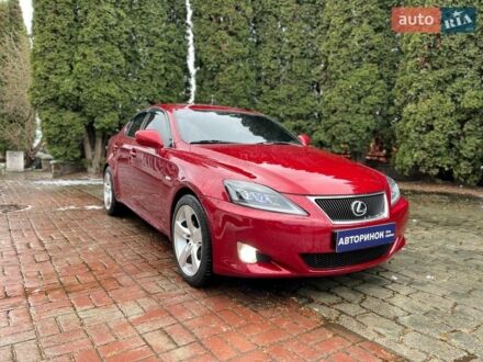 Червоний Лексус ІС, об'ємом двигуна 2.5 л та пробігом 213 тис. км за 15000 $, фото 1 на Automoto.ua