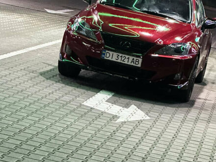 Червоний Лексус ІС, об'ємом двигуна 2.5 л та пробігом 270 тис. км за 10500 $, фото 1 на Automoto.ua