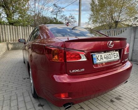 Красный Лексус ИС, объемом двигателя 2.5 л и пробегом 120 тыс. км за 13452 $, фото 1 на Automoto.ua