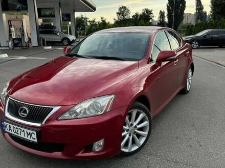 Червоний Лексус ІС, об'ємом двигуна 2.5 л та пробігом 105 тис. км за 12990 $, фото 1 на Automoto.ua