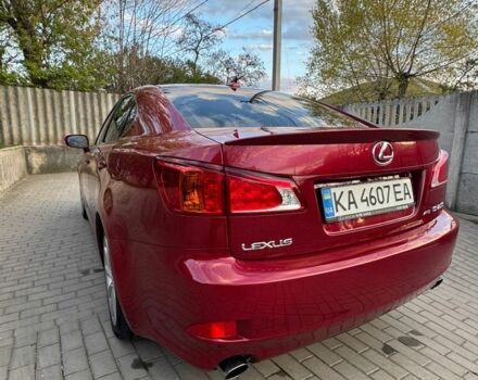 Червоний Лексус ІС, об'ємом двигуна 2.5 л та пробігом 122 тис. км за 12499 $, фото 1 на Automoto.ua
