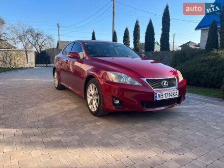 Червоний Лексус ІС, об'ємом двигуна 2.5 л та пробігом 168 тис. км за 12500 $, фото 1 на Automoto.ua