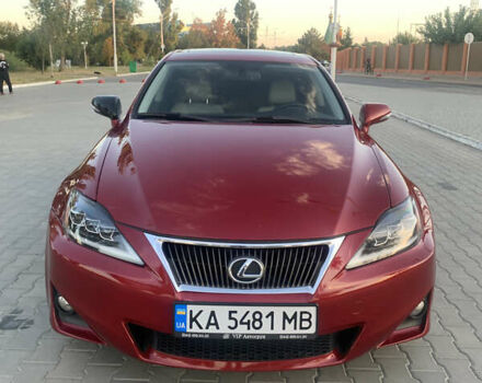 Червоний Лексус ІС, об'ємом двигуна 2.5 л та пробігом 175 тис. км за 11800 $, фото 1 на Automoto.ua