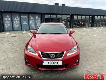Червоний Лексус ІС, об'ємом двигуна 2.5 л та пробігом 210 тис. км за 12299 $, фото 1 на Automoto.ua