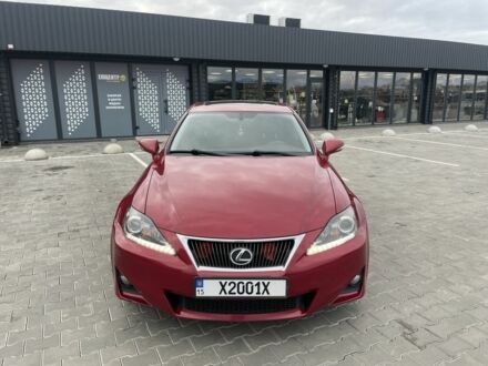 Красный Лексус ИС, объемом двигателя 2.5 л и пробегом 220 тыс. км за 11000 $, фото 1 на Automoto.ua