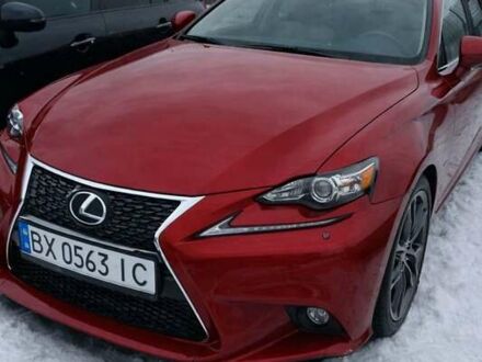 Красный Лексус ИС, объемом двигателя 2.5 л и пробегом 138 тыс. км за 15500 $, фото 1 на Automoto.ua
