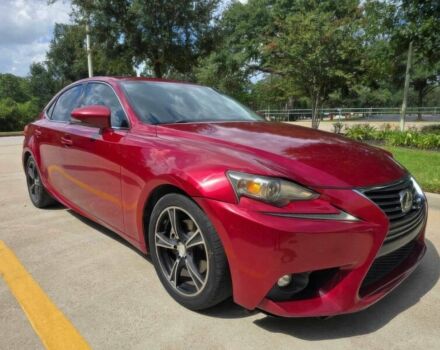 Красный Лексус ИС, объемом двигателя 2.5 л и пробегом 76 тыс. км за 14300 $, фото 1 на Automoto.ua