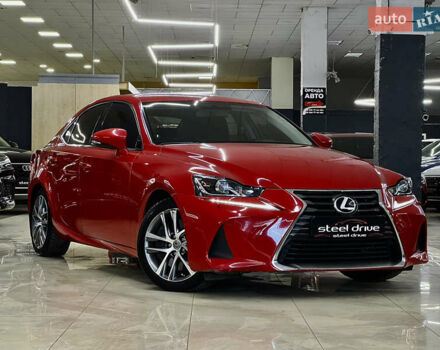 Красный Лексус ИС, объемом двигателя 2 л и пробегом 95 тыс. км за 20999 $, фото 1 на Automoto.ua