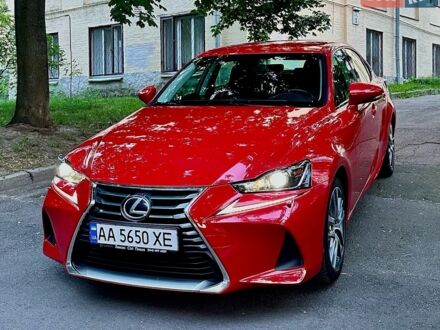 Красный Лексус ИС, объемом двигателя 2 л и пробегом 89 тыс. км за 21000 $, фото 1 на Automoto.ua