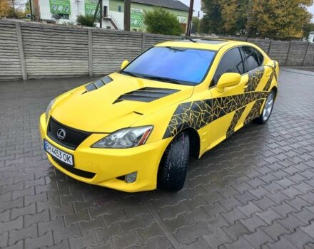 Желтый Лексус ИС, объемом двигателя 2.5 л и пробегом 176 тыс. км за 6500 $, фото 20 на Automoto.ua