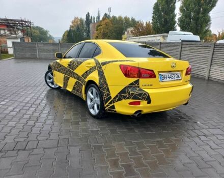 Желтый Лексус ИС, объемом двигателя 2.5 л и пробегом 176 тыс. км за 6500 $, фото 19 на Automoto.ua