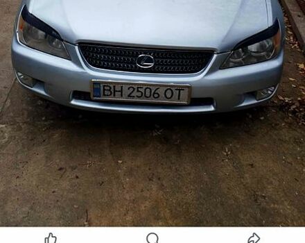Серый Лексус ИС, объемом двигателя 2 л и пробегом 177 тыс. км за 5000 $, фото 1 на Automoto.ua