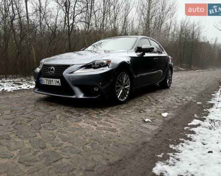 Серый Лексус ИС, объемом двигателя 2.5 л и пробегом 181 тыс. км за 17500 $, фото 1 на Automoto.ua