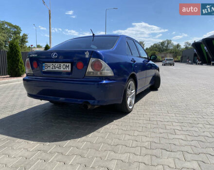 Лексус ИС 1999 в Одессе на Automoto.ua Синий Лексус ИС, объемом двигателя 1.99 л и пробегом 380 тыс. км за 5300 $, фото 3 на Automoto.ua