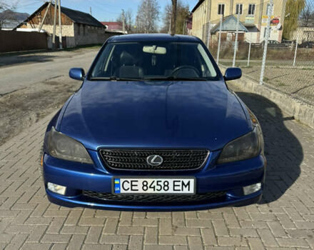 Синий Лексус ИС, объемом двигателя 3 л и пробегом 193 тыс. км за 6200 $, фото 1 на Automoto.ua