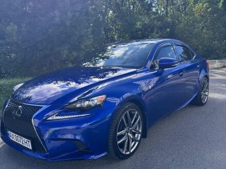 Синий Лексус ИС, объемом двигателя 3.46 л и пробегом 88 тыс. км за 21500 $, фото 1 на Automoto.ua