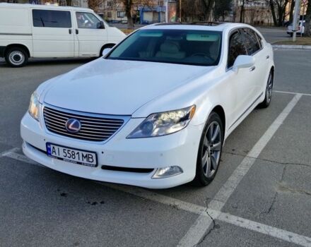 Белый Лексус ЛС, объемом двигателя 5 л и пробегом 190 тыс. км за 12250 $, фото 7 на Automoto.ua