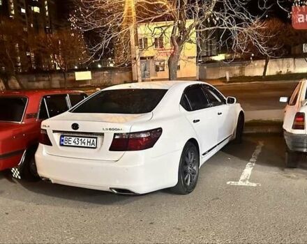 Белый Лексус ЛС, объемом двигателя 5 л и пробегом 330 тыс. км за 11400 $, фото 1 на Automoto.ua