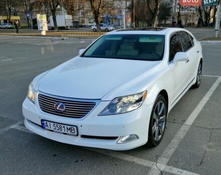 Білий Лексус ЛС, об'ємом двигуна 5 л та пробігом 190 тис. км за 12250 $, фото 1 на Automoto.ua