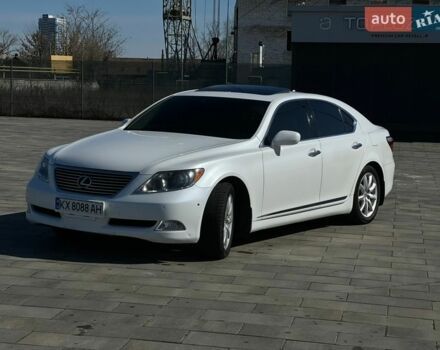 Белый Лексус ЛС, объемом двигателя 4.61 л и пробегом 226 тыс. км за 11500 $, фото 1 на Automoto.ua