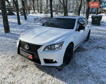Белый Лексус ЛС, объемом двигателя 4.6 л и пробегом 72 тыс. км за 25940 $, фото 1 на Automoto.ua