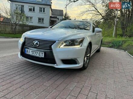 Белый Лексус ЛС, объемом двигателя 4.61 л и пробегом 170 тыс. км за 23000 $, фото 1 на Automoto.ua