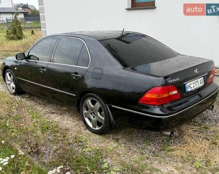 Лексус ЛС 2002 у Львові на Automoto.ua Чорний Лексус ЛС, об'ємом двигуна 4.3 л та пробігом 288 тис. км за 5999 $, фото 2 на Automoto.ua