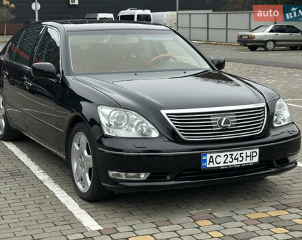 Черный Лексус ЛС, объемом двигателя 4.29 л и пробегом 307 тыс. км за 10000 $, фото 13 на Automoto.ua
