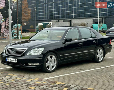 Черный Лексус ЛС, объемом двигателя 4.29 л и пробегом 307 тыс. км за 10000 $, фото 2 на Automoto.ua