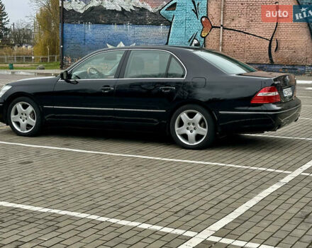 Черный Лексус ЛС, объемом двигателя 4.29 л и пробегом 307 тыс. км за 10000 $, фото 5 на Automoto.ua