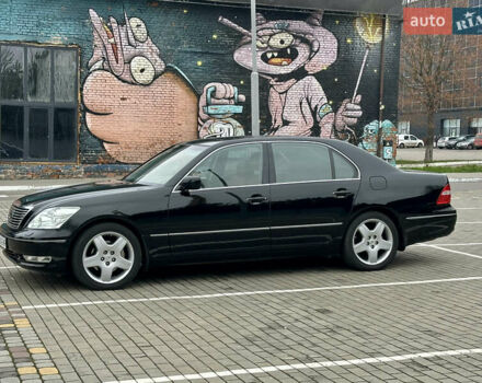 Черный Лексус ЛС, объемом двигателя 4.29 л и пробегом 307 тыс. км за 10000 $, фото 3 на Automoto.ua