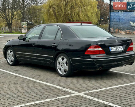 Черный Лексус ЛС, объемом двигателя 4.29 л и пробегом 307 тыс. км за 10000 $, фото 6 на Automoto.ua