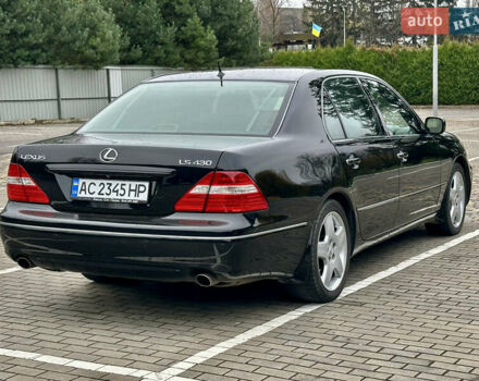 Черный Лексус ЛС, объемом двигателя 4.29 л и пробегом 307 тыс. км за 10000 $, фото 9 на Automoto.ua