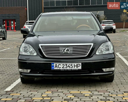 Черный Лексус ЛС, объемом двигателя 4.29 л и пробегом 307 тыс. км за 10000 $, фото 1 на Automoto.ua