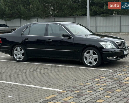 Черный Лексус ЛС, объемом двигателя 4.29 л и пробегом 307 тыс. км за 10000 $, фото 12 на Automoto.ua