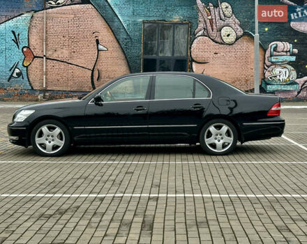 Черный Лексус ЛС, объемом двигателя 4.29 л и пробегом 307 тыс. км за 10000 $, фото 4 на Automoto.ua